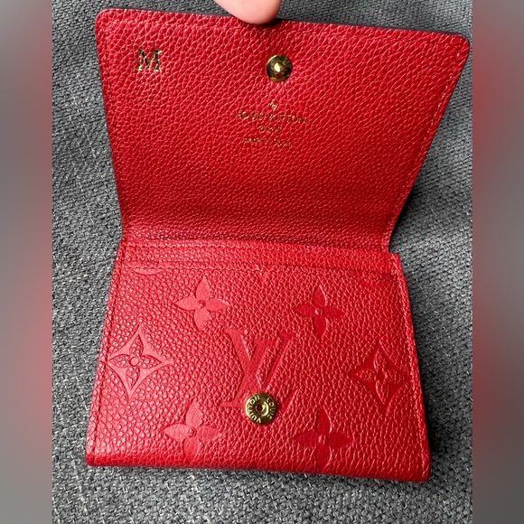 Louis Vuitton monogram empreinte business card holder - Picture 5 of 10